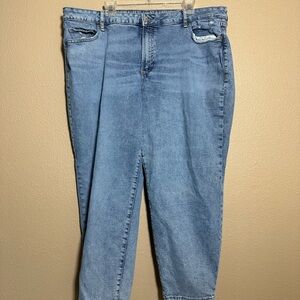 Old Navy Blue O.G. Straight High-Rise Jeans